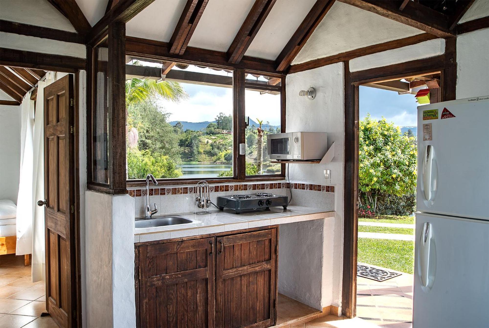 Gasthaus El Trebol Guatapé Zimmer foto